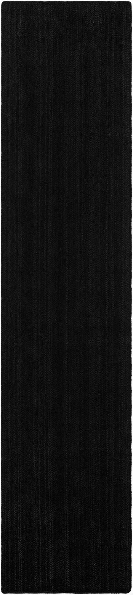 2' 7 x 12'  Hand Braided Jute Runner Rug