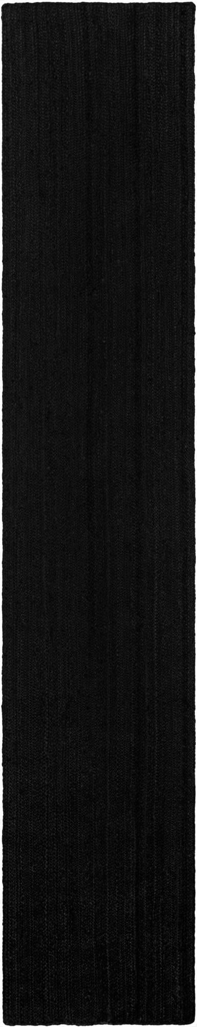 2' 7 x 13' 11  Hand Braided Jute Runner Rug