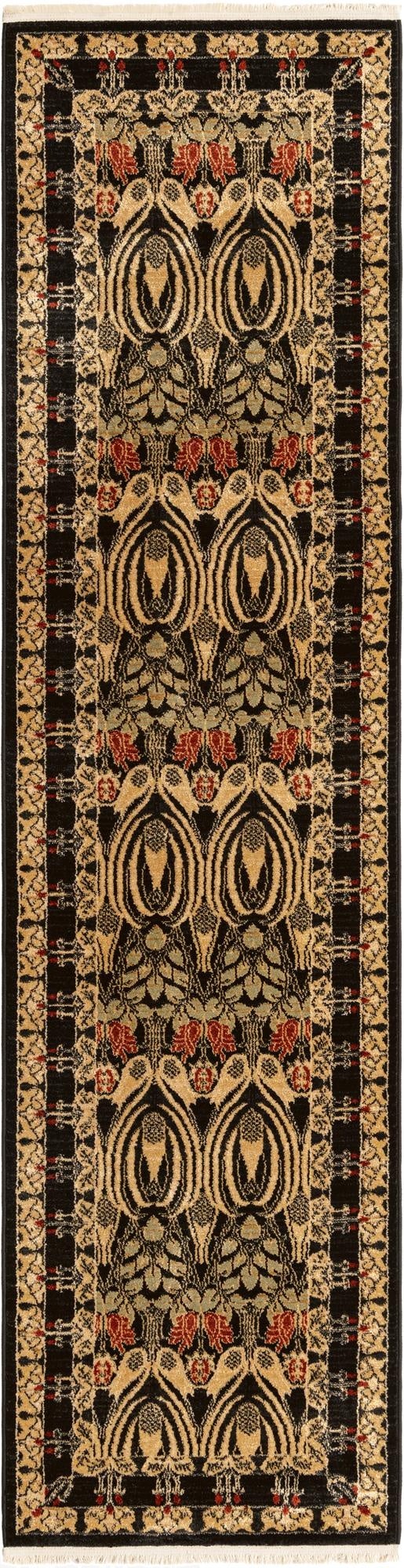 Black Chelsea Runner Rug
