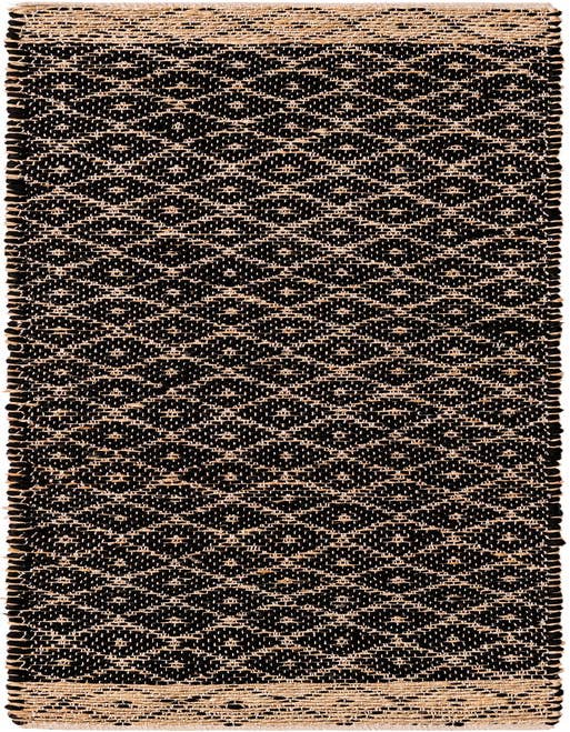 Detail image of 2' 2 x 8' Hand Woven Chindi Trellis Runner Rug