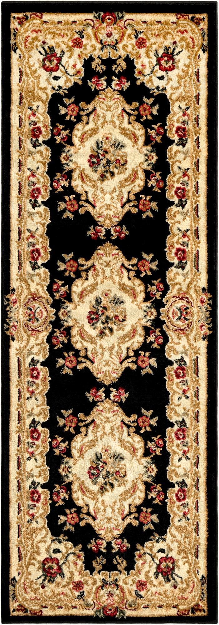 2' x 6' Classic Aubusson Runner Rug