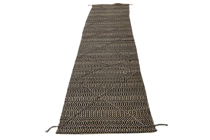 Detail image of 2' 6 x 10' 4 Hand Knotted Darya Wool Runner Rug