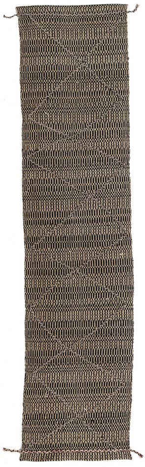 Detail image of 2' 6 x 10' 4 Hand Knotted Darya Wool Runner Rug