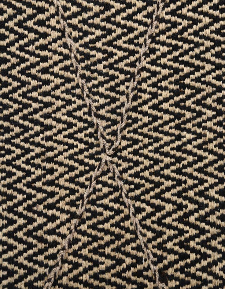 Detail image of 2' 8 x 10' 6  Hand Knotted Darya Wool Runner Rug