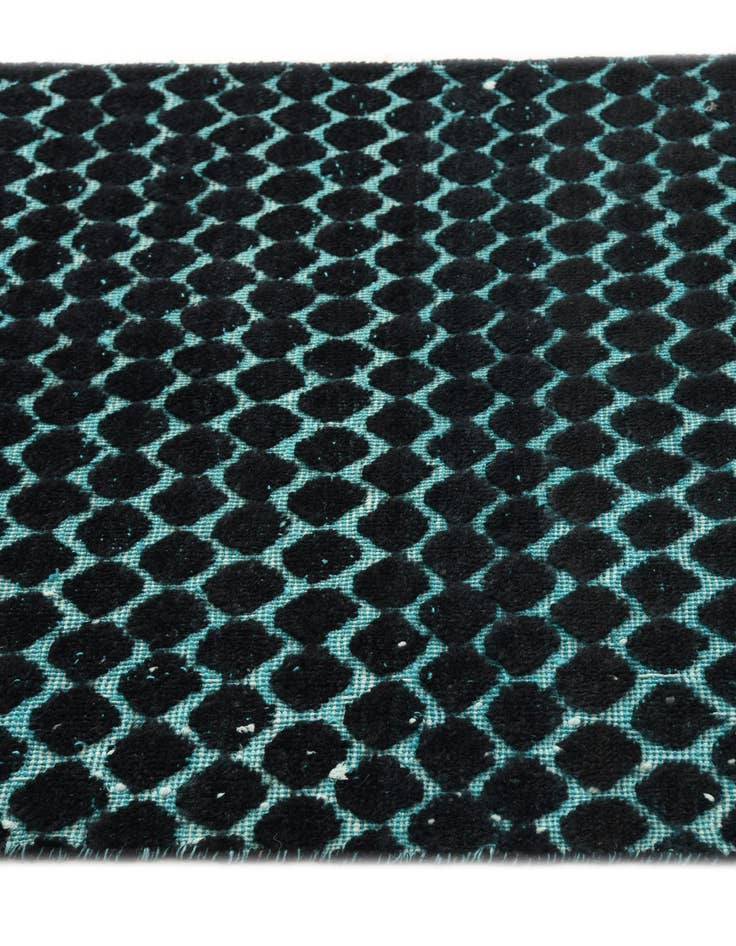 Detail image of 3' 4 x 10'  Hand Knotted Darya Wool Runner Rug