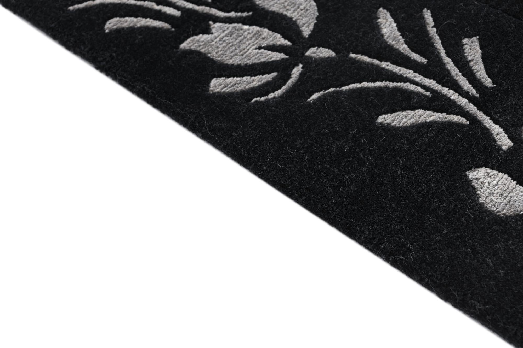 2' 9 x 10' Hand Knotted Darya Wool Runner Rug
