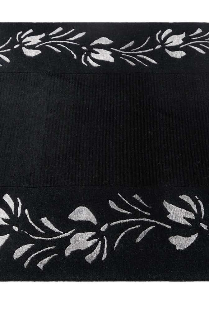 2' 11 x 9' 9 Hand Knotted Darya Wool Runner Rug
