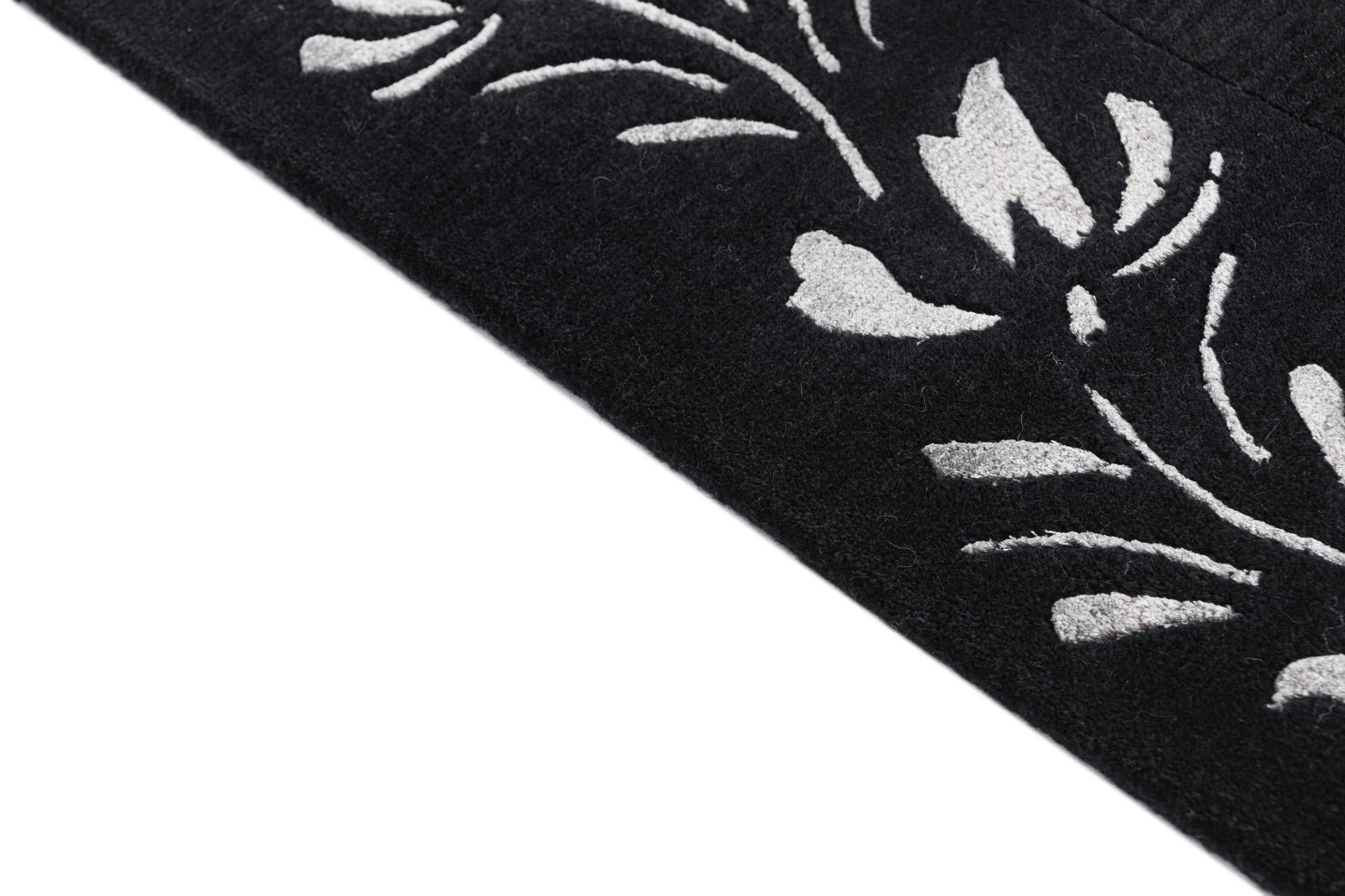 2' 11 x 9' 9 Hand Knotted Darya Wool Runner Rug