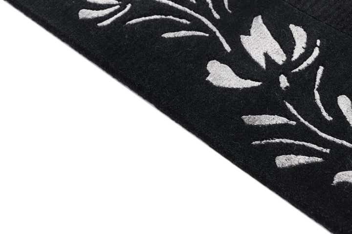 2' 11 x 9' 9 Hand Knotted Darya Wool Runner Rug