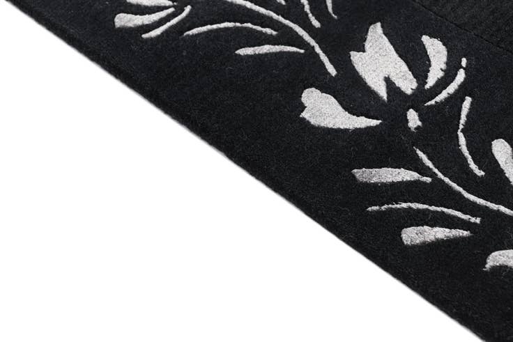 Detail image of 2' 11 x 9' 9 Hand Knotted Darya Wool Runner Rug