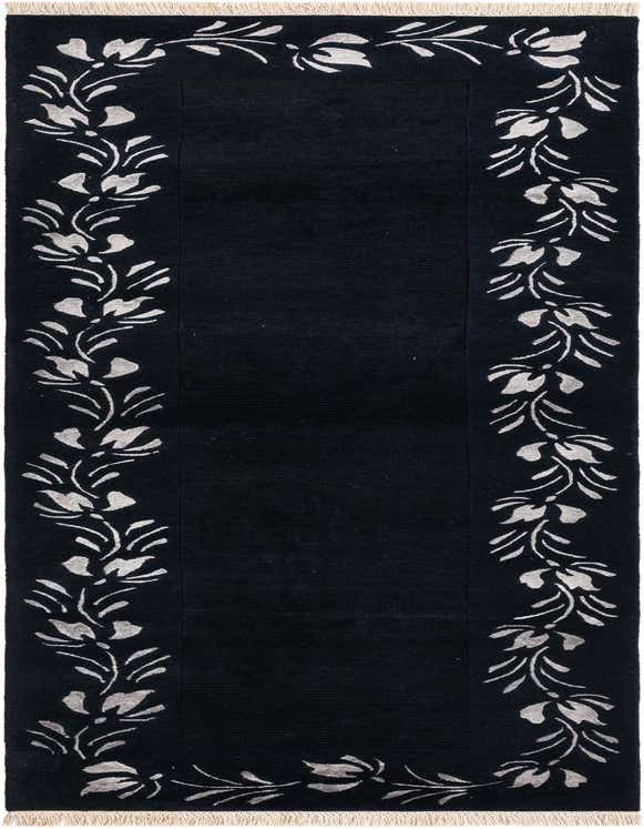 2' 11 x 9' 9 Hand Knotted Darya Wool Runner Rug