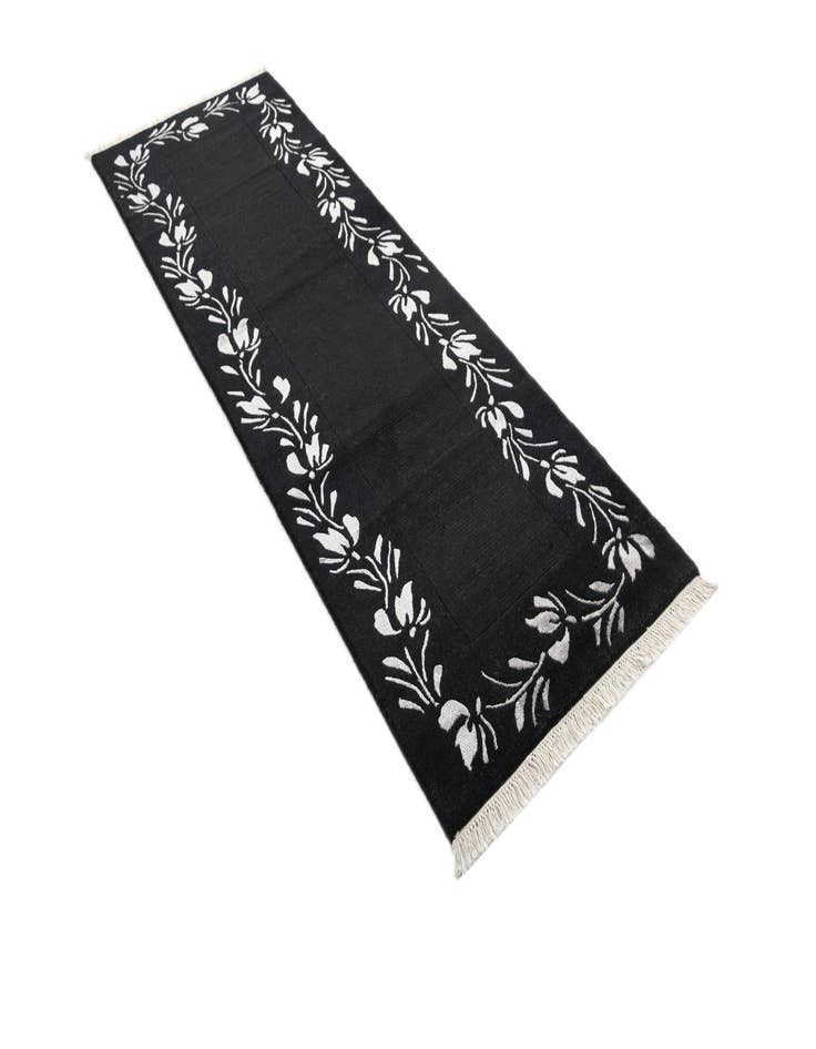 Detail image of 2' 7 x 8' 1  Hand Knotted Darya Wool Runner Rug