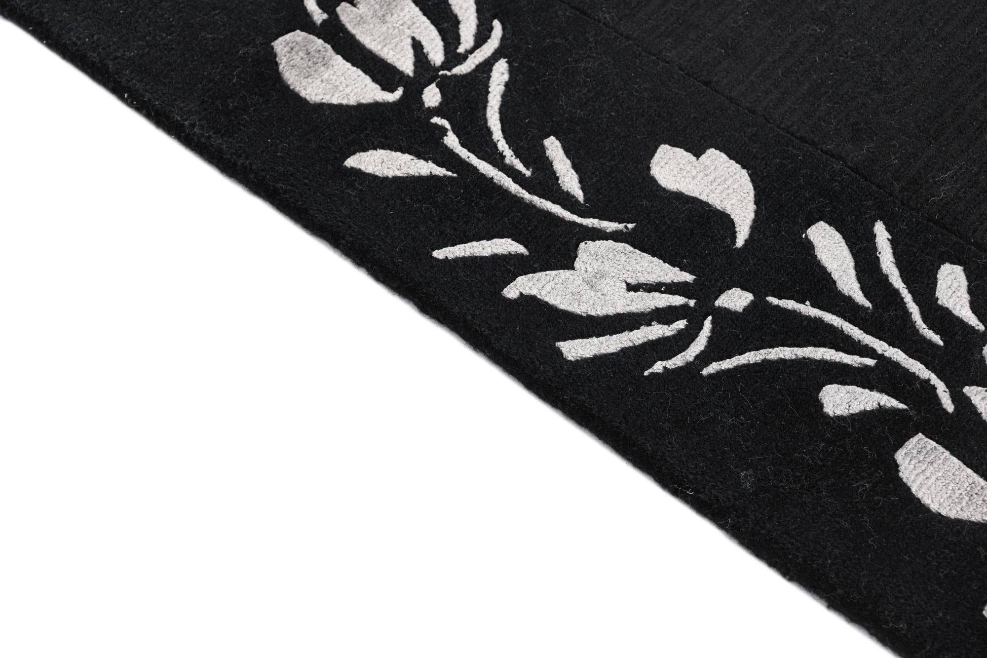 2' 7 x 8' 1 Hand Knotted Darya Wool Runner Rug
