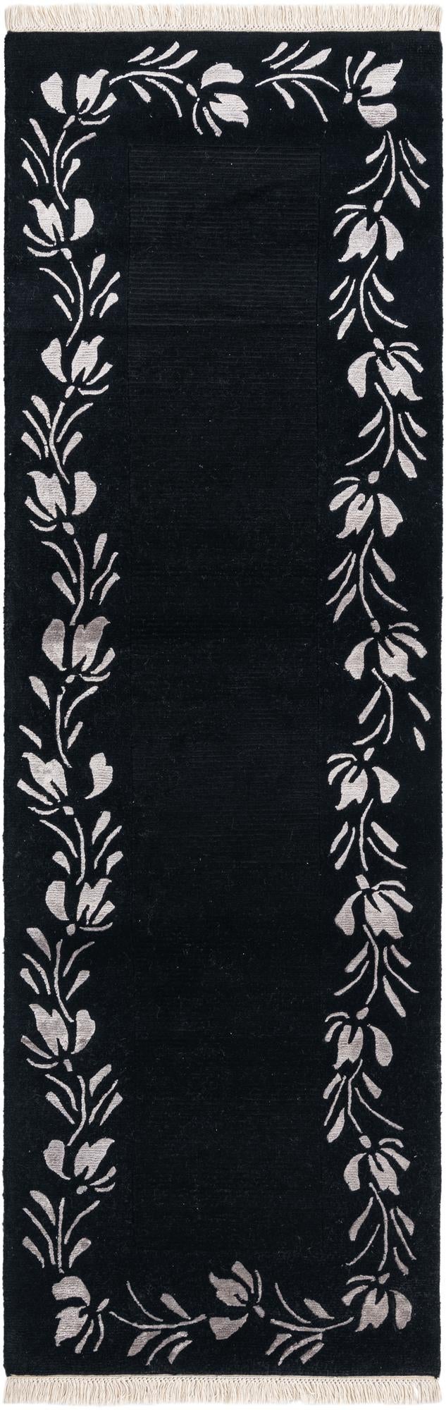 2' 7 x 8' 1 Hand Knotted Darya Wool Runner Rug