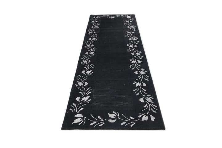 2' 11 x 9' 6 Hand Knotted Darya Wool Runner Rug