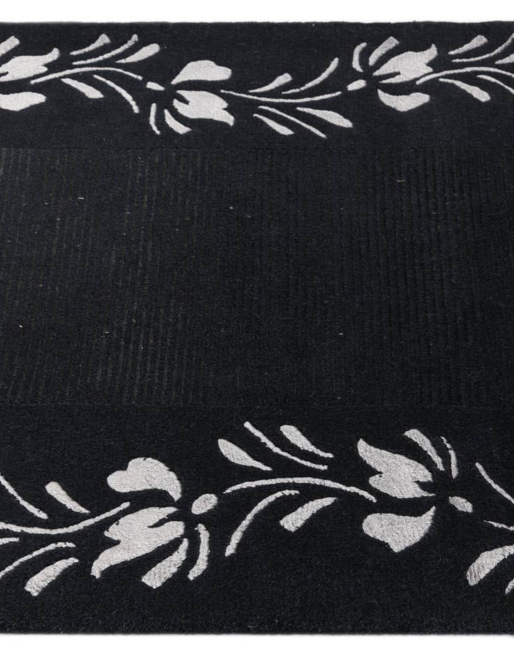 Detail image of 2' 11 x 9' 6 Hand Knotted Darya Wool Runner Rug