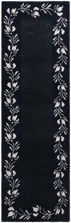 Detail image of 2' 11 x 9' 6 Hand Knotted Darya Wool Runner Rug