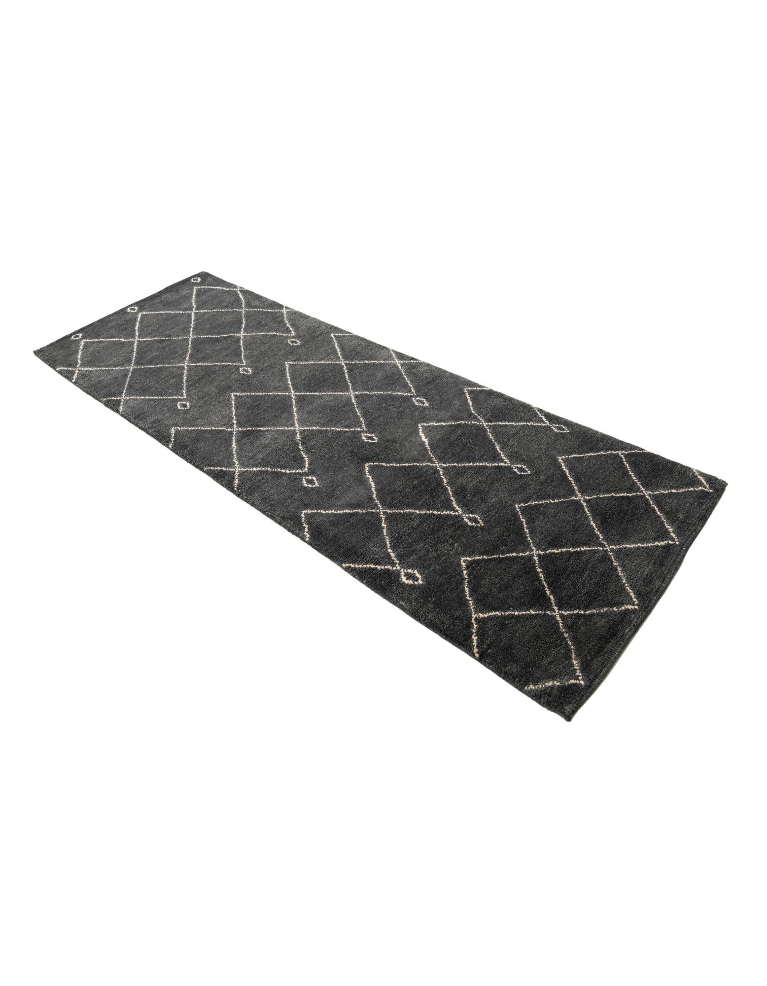 2' 10 x 8' Hand Knotted Darya Wool Runner Rug