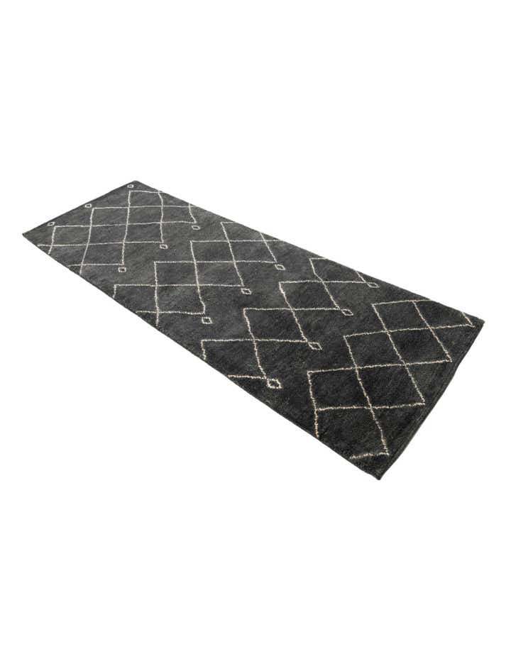 2' 10 x 8' Hand Knotted Darya Wool Runner Rug