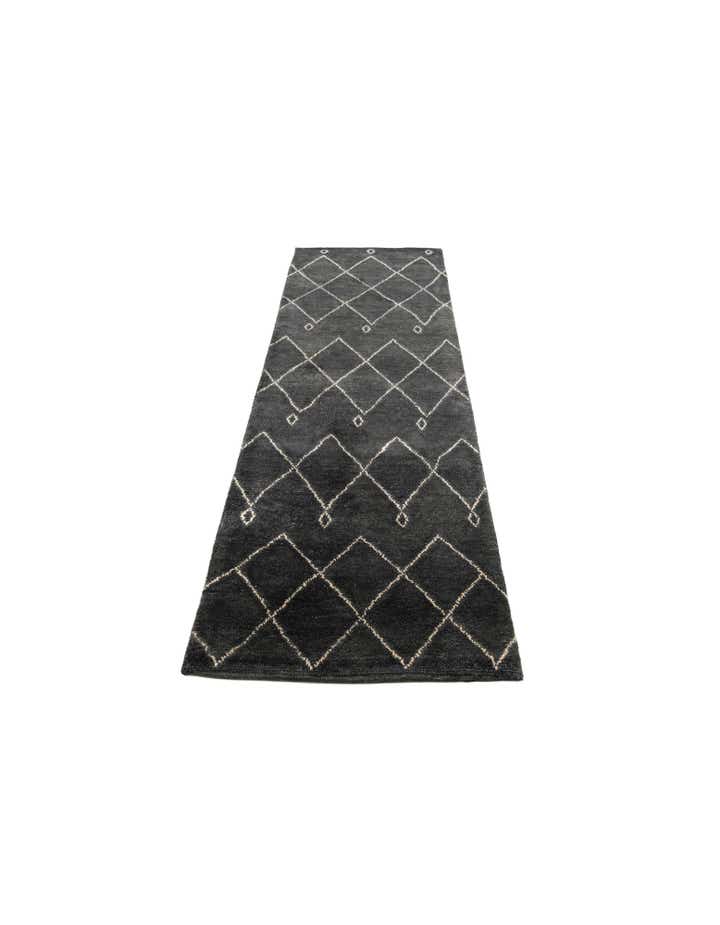 2' 10 x 8' Hand Knotted Darya Wool Runner Rug