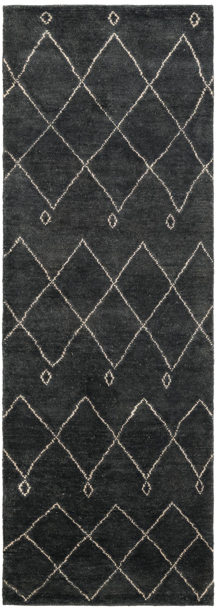2' 10 x 8' Hand Knotted Darya Wool Runner Rug