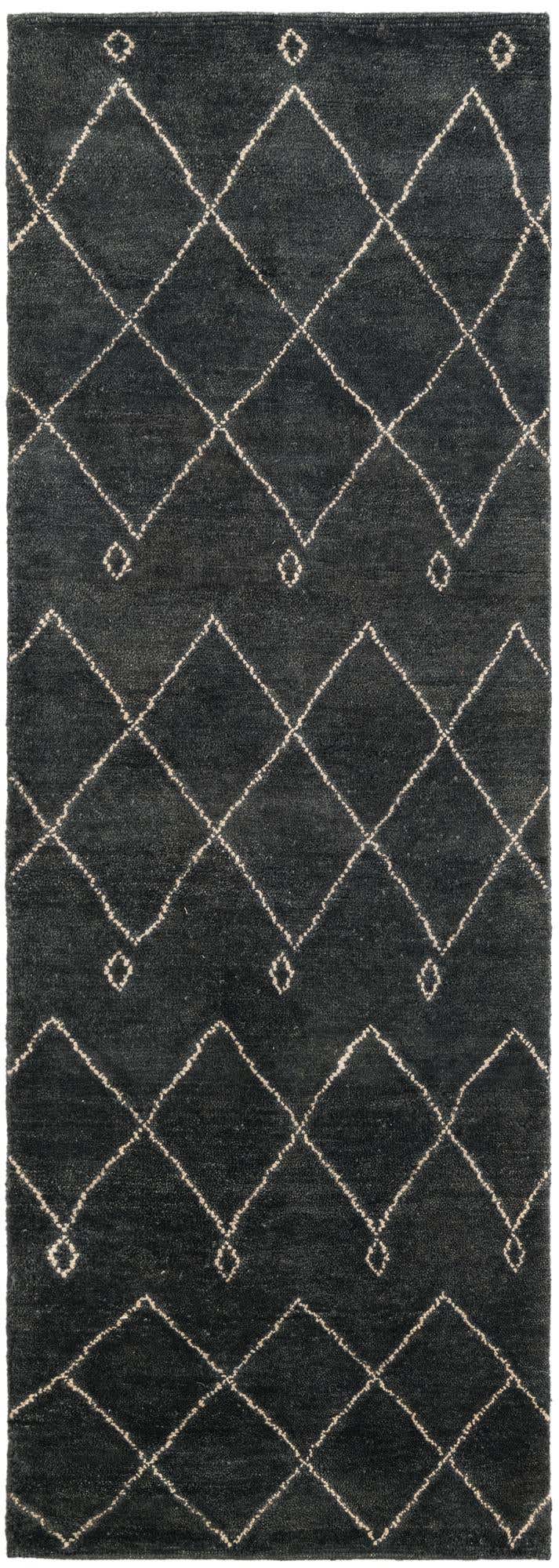 2' 10 x 8' Hand Knotted Darya Wool Runner Rug