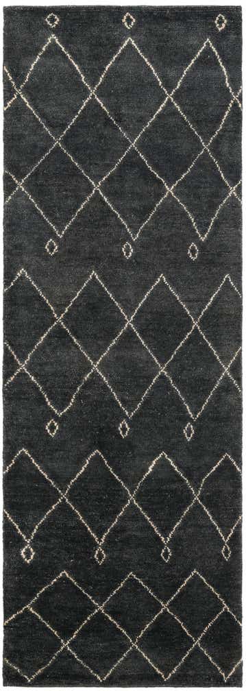 2' 10 x 8' Hand Knotted Darya Wool Runner Rug