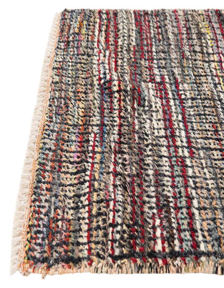 Detail image of 3' x 12' Hand Knotted Darya Wool Runner Rug