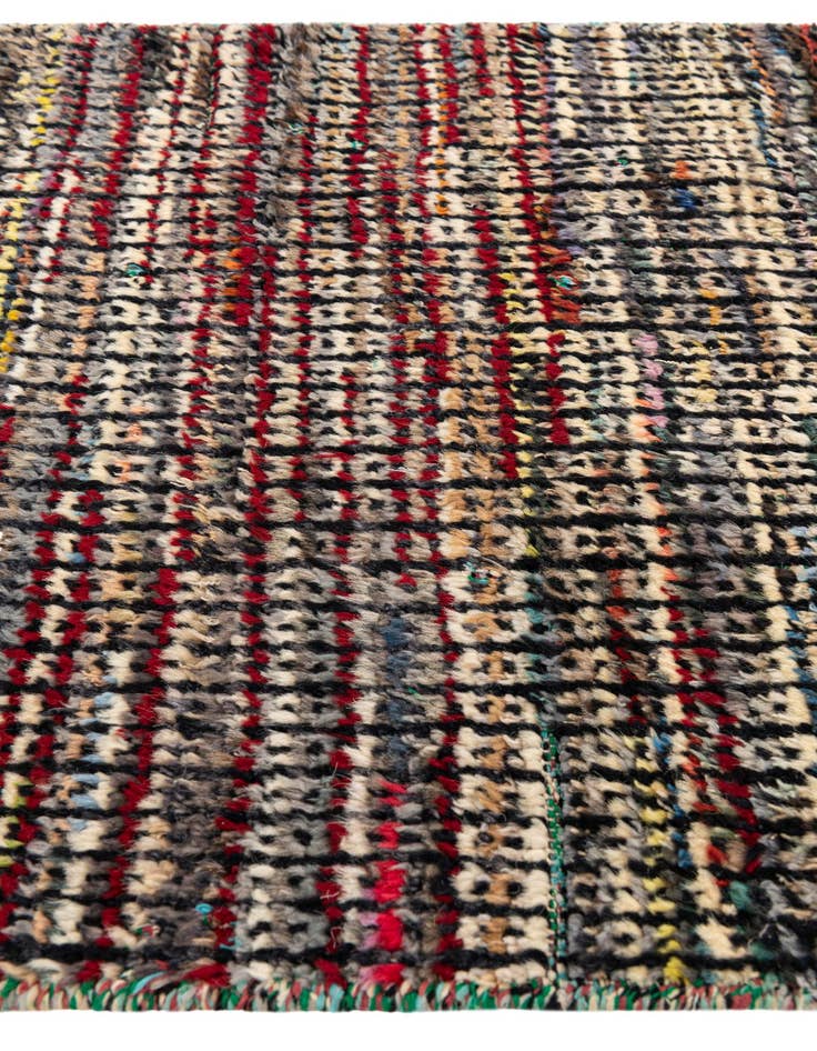 Detail image of 3' x 12' Hand Knotted Darya Wool Runner Rug