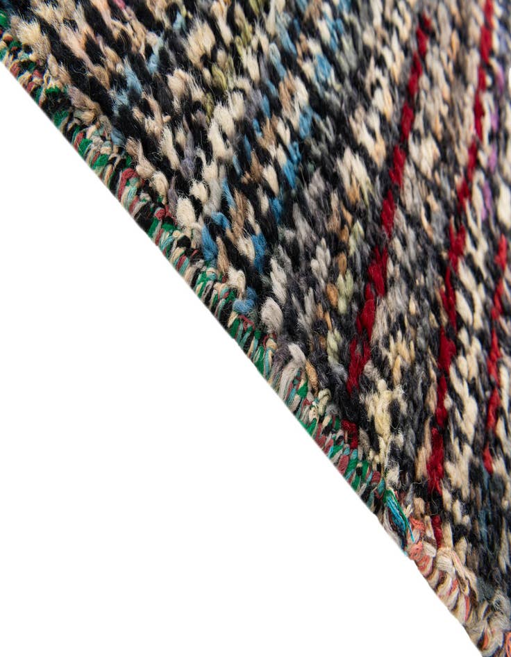 Detail image of 3' x 12' Hand Knotted Darya Wool Runner Rug