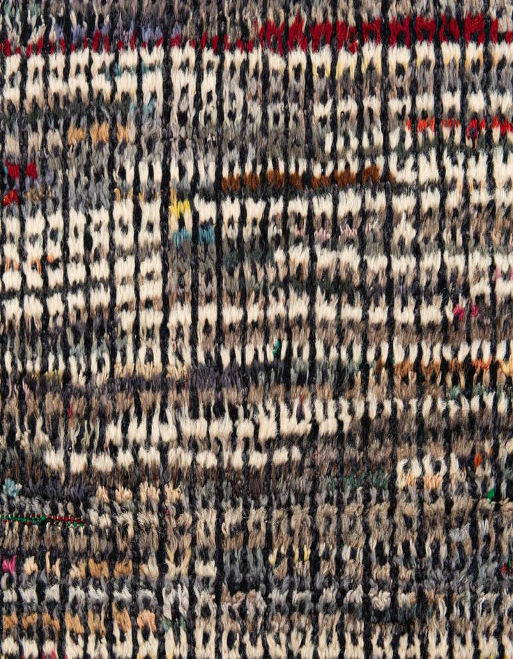 Detail image of 3' x 12' Hand Knotted Darya Wool Runner Rug