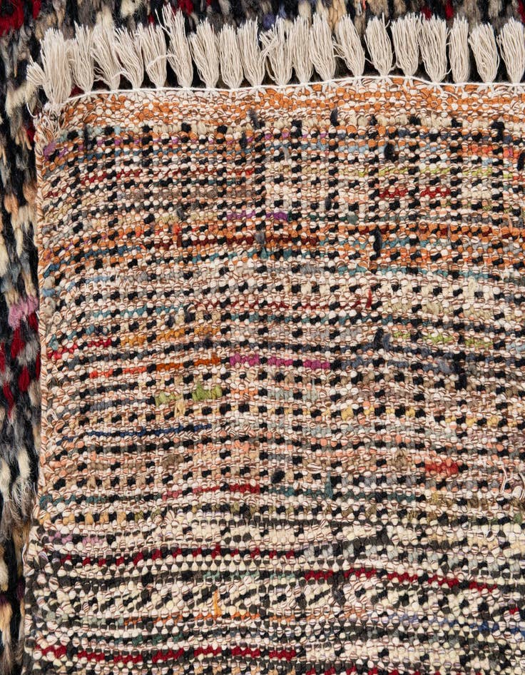 Detail image of 3' x 12' Hand Knotted Darya Wool Runner Rug