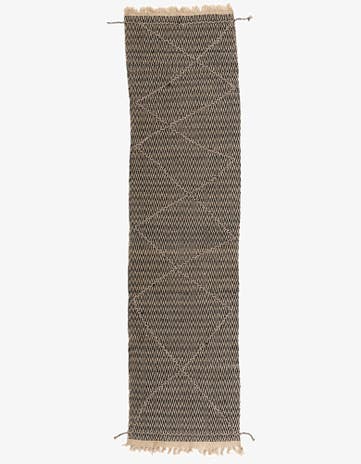 2' 8 x 10' 6 Hand Knotted Darya Wool Runner Rug