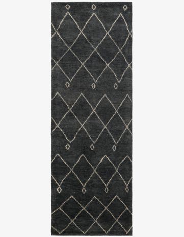 2' 10 x 8' Hand Knotted Darya Wool Runner Rug