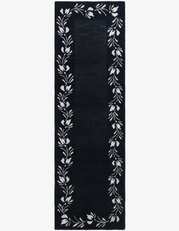 2' 11 x 9' 6 Hand Knotted Darya Wool Runner Rug