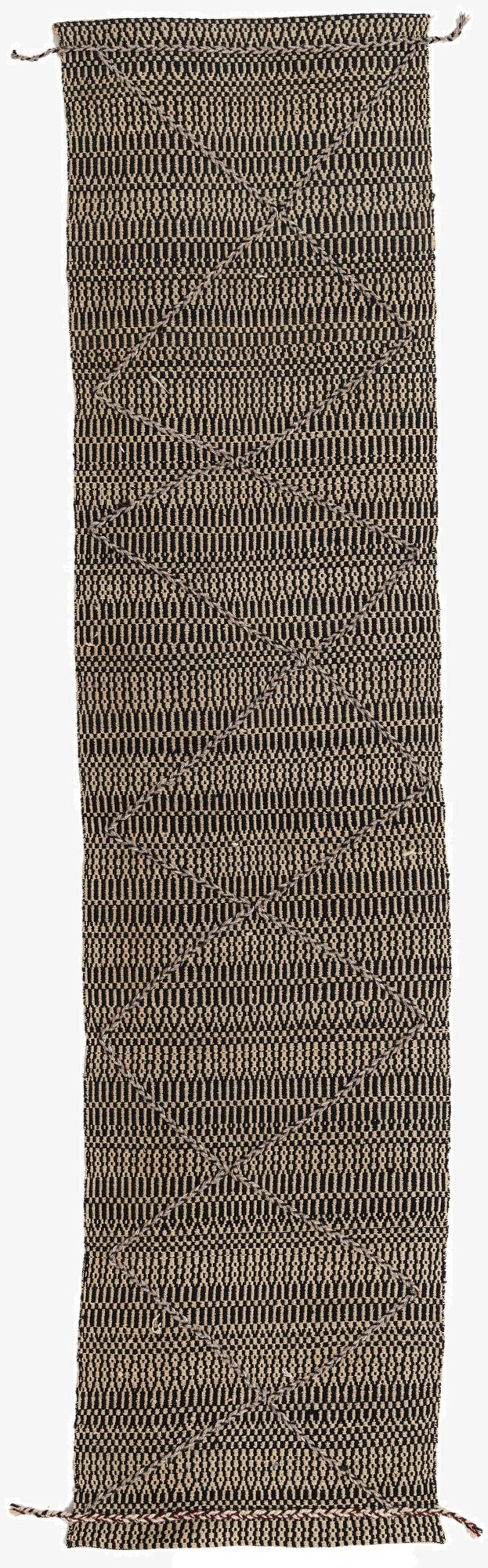 2' 6 x 10' 4  Hand Knotted Darya Wool Runner Rug