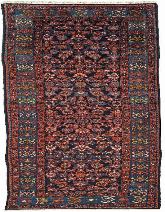 Detail image of 3' 3 x 12' 10 Ferahan Runner Rug