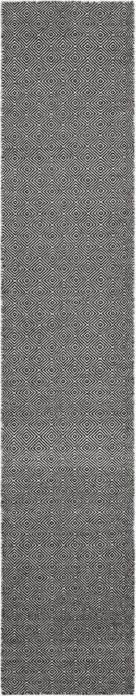 2' 7 x 14' 1 Hand Woven Geo Trellis Flatweave Runner Rug
