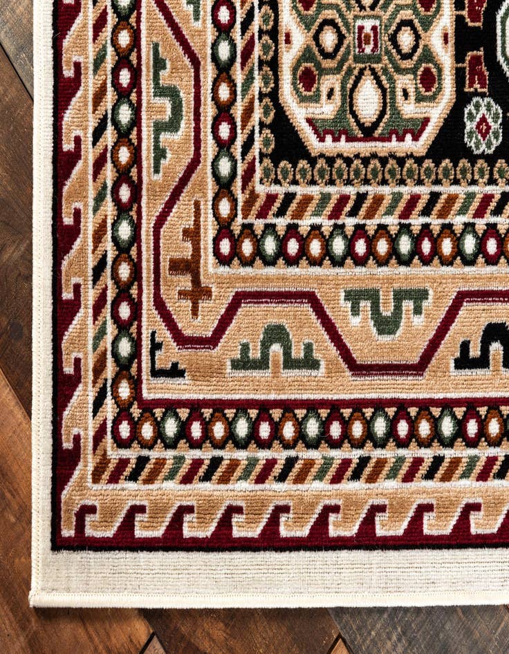 Detail image of 2' x 6' 3 Gharajeh Runner Rug