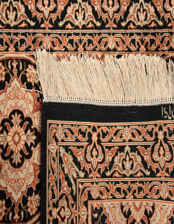 Detail image of 1' 11 x 5' 8 Ghom Runner Rug