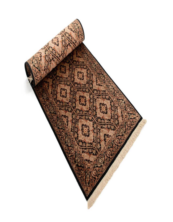 Detail image of 1' 11 x 5' 8 Ghom Runner Rug