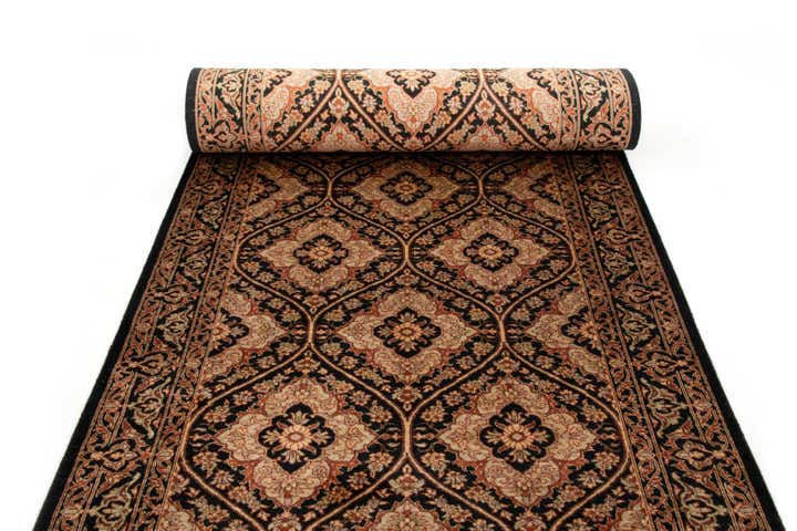 1' 11 x 5' 8 Ghom Runner Rug