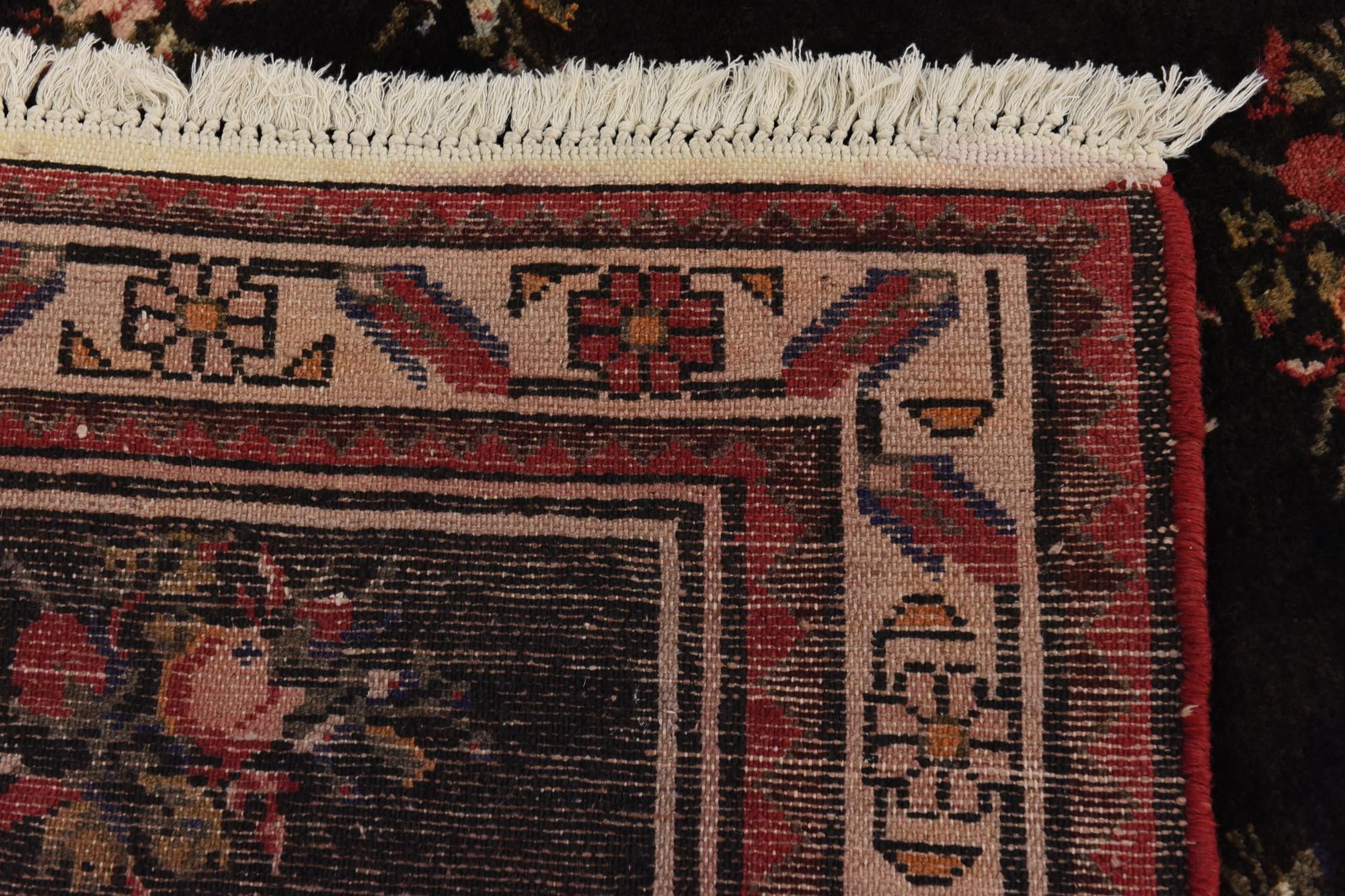 120cm x 320cm anudado a mano Hamedan Alfombra Persa Lana Pasillera