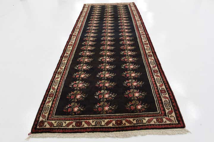 120cm x 320cm anudado a mano Hamedan Alfombra Persa Lana Pasillera