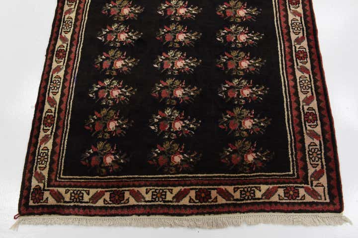 120cm x 320cm anudado a mano Hamedan Alfombra Persa Lana Pasillera
