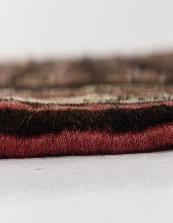 Detail image of 4' x 10' 5  Hand Knotted Hamedan Persian Wool Runner Rug