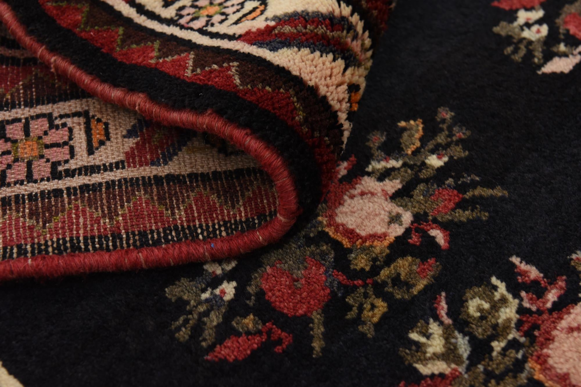120cm x 320cm anudado a mano Hamedan Alfombra Persa Lana Pasillera
