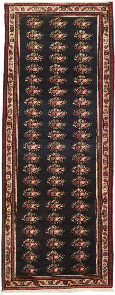 120cm x 320cm anudado a mano Hamedan Alfombra Persa Lana Pasillera