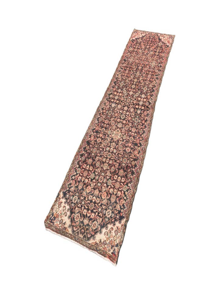 Detail image of 2' 6 x 9' 4 Hamedan Runner Rug