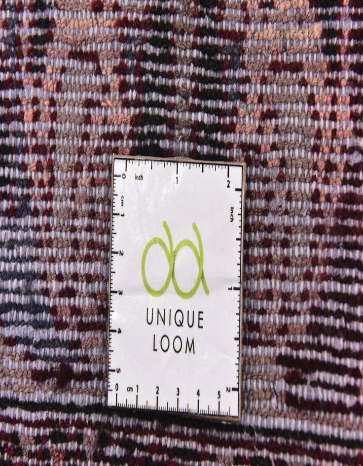 Detail image of 4' 5 x 9' 5  Hand Knotted Hamedan Persian Wool Runner Rug